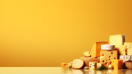 generated illustration of National cheese pizza day 5th September