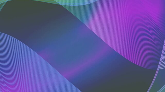 Abstract multicolored gradient and lines animation, presentation background abstract motion graphics.