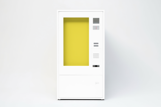 Vending machine  png product mockup, transparent design - Powered by Adobe