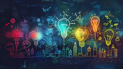 Visual representation of Bloom's taxonomy, illustrating the progression of thinking skills from basic recall to advanced creativity and innovation.