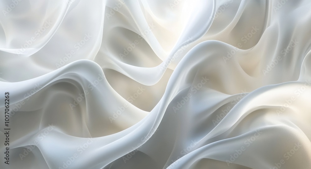 Poster elegant wave design: modern abstract artistic background with flowing curves