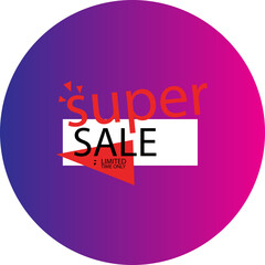 Sale icon badge. Special offer discount tags. Coupon shape templates design. Cyber monday sale discounts. Black friday shopping icons. Best ultimate offer badge. Super discount icons. Vector icons