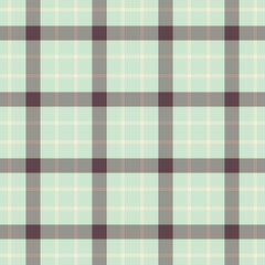 Pattern seamless vector of tartan fabric textile with a plaid check background texture.