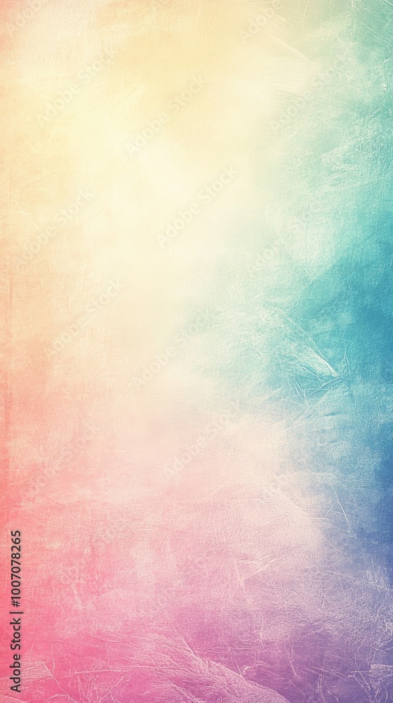 Poster pastel textured background with gradient colors, abstract art concept