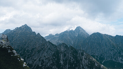 summer mountain landscape in the Tatras