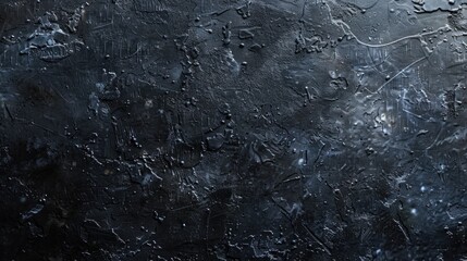 Fototapeta premium A close-up shot of a black wall featuring a clock, great for use in interior design or time-related concepts