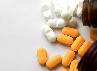 prescription  painkiller for pills close up prescription drug headache and other pain medicament to take care of diseases no people stock image stock photo
