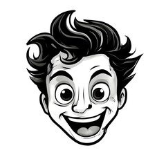 funny boy character person