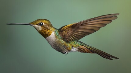 Fototapeta premium Sword-billed Hummingbird Flying and Sucking Nectar from Flower, on Black Background, Photo Realistic, Wallpaper, Cover and Screen for Smartphone, PC, Laptop, 9:16 and 16:9 Format