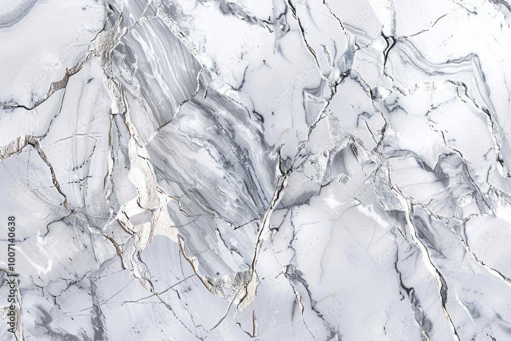 Poster a close-up view of a polished marble surface with subtle veining and texture