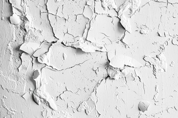 Fototapeta premium Faded exterior wall with peeling paint, perfect for use in architecture or construction-related projects