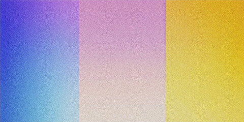 Fototapeta premium Modern Gradient Background with Grainy Texture. Combining Smooth Fluid Shapes and Colorful Noise for Futuristic Poster Designs with a Unique Grainy Effect.