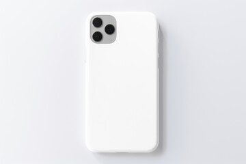 PNG phone case  mockup, transparent design