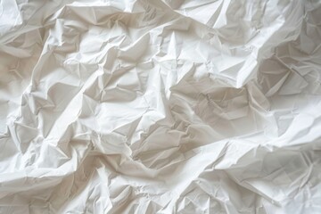 Fototapeta premium A detailed view of a blank white sheet of paper, suitable for various creative projects