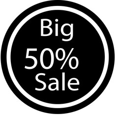 Sale icon badge. Special offer discount tags. Coupon shape templates design. Cyber monday sale discounts. Black friday shopping icons. Best ultimate offer badge. Super discount icons. Vector icons