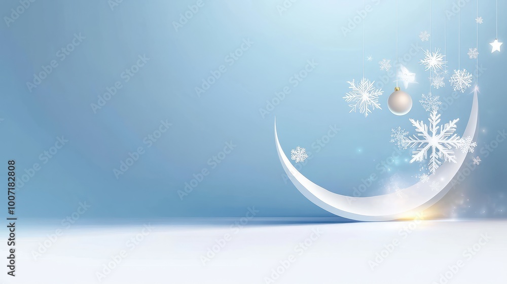 Poster minimalistic social post design featuring a clean background, elegant script font, and festive eleme