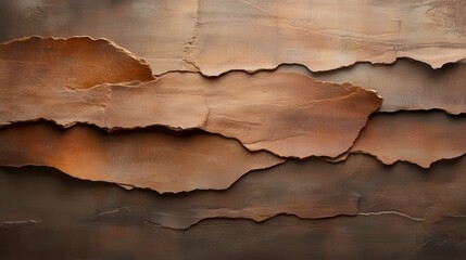 An image featuring layered, rugged textures in earthy shades, capturing elements of nature and raw material, evoking a sense of the outdoors and authenticity.