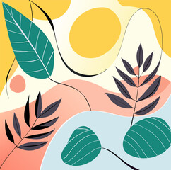 Crystal rays of the sun: Create an atmosphere of warmth and tranquility in this abstract design.
