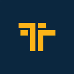 letter t logo with modern creative and unique concept