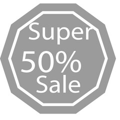 Sale icon badge. Special offer discount tags. Coupon shape templates design. Cyber monday sale discounts. Black friday shopping icons. Best ultimate offer badge. Super discount icons. Vector icons