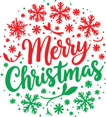 Merry Christmas Design | Christmas T Shirt | Merry Christmas 	

