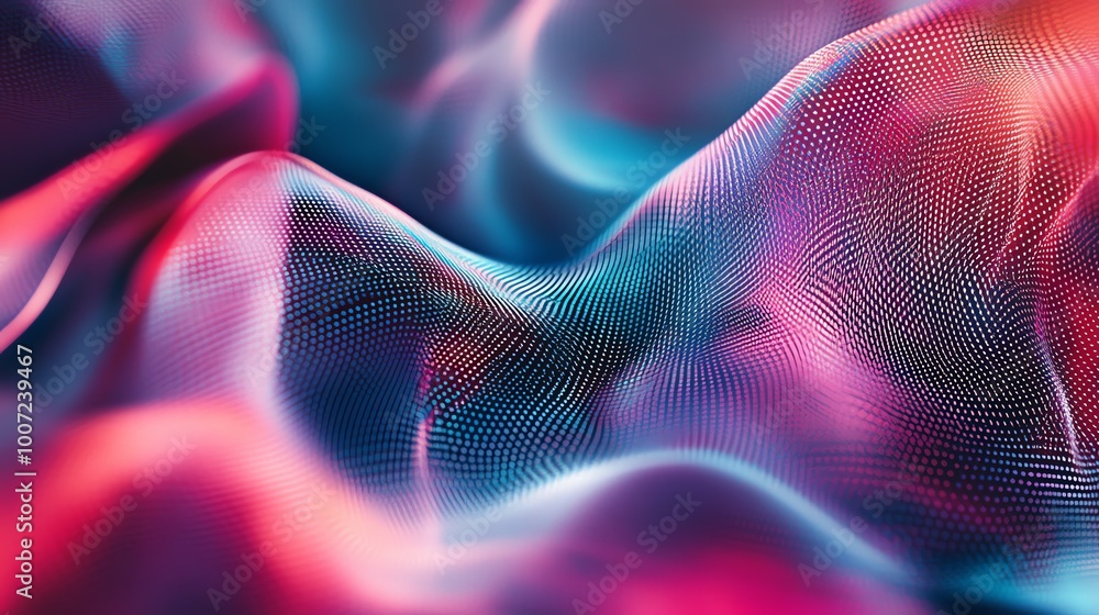 Poster abstract digital background with a vibrant and colorful gradient.