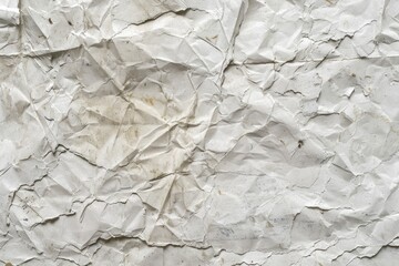 A close-up shot of a crumpled piece of paper with creases and folds