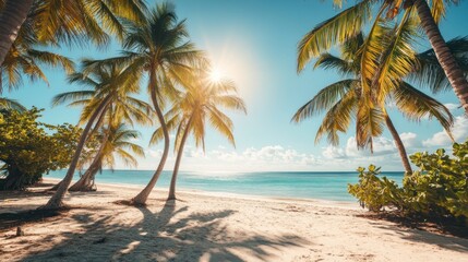Fototapeta premium Tropical Paradise Beach