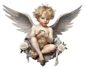 PNG Angel cupid cherub angel baby representation.