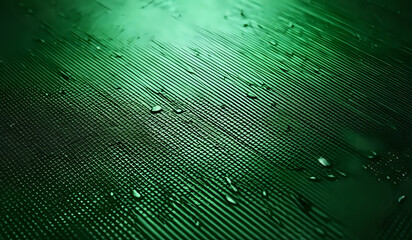 Green, chrome, or aluminum shinny metallic surface background text. AI Generated