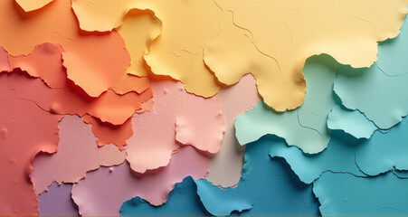 Obraz premium blue and yellow paint