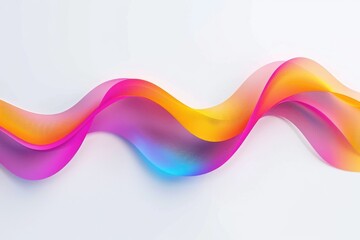 A colorful substance flows on a white surface