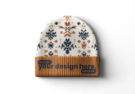 Beanie Mockup with Generative AI