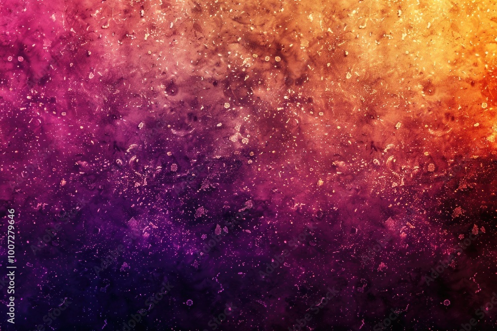 Poster abstract colorful gradient design with dark texture and copy space.