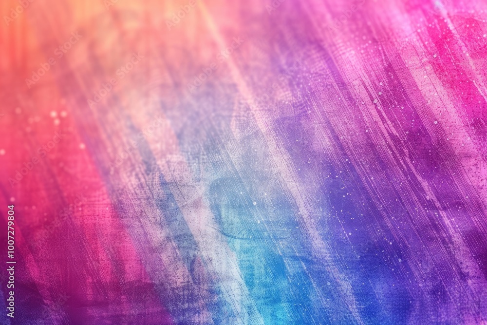 Aufkleber blurry colorful gradient background with grain effect for design.