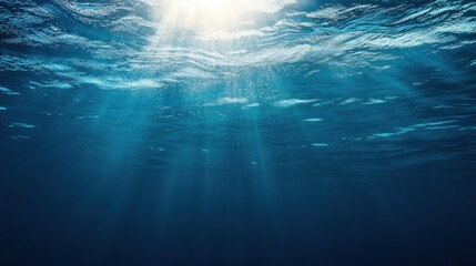 Fototapeta premium Underwater Sunbeams