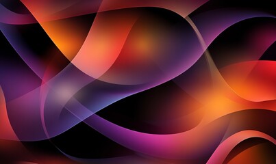 Abstract background with smooth shapes