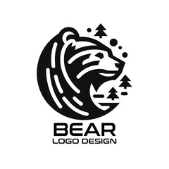 Bear Vector Logo Design