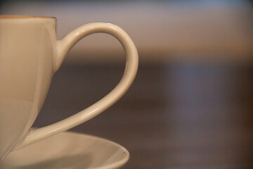 Latte against Background