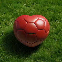 Amor al fútbol heart.