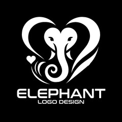 Fototapeta premium Elephant Vector Logo DesignVector Logo Design