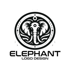 Elephant Vector Logo DesignVector Logo Design