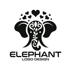 Elephant Vector Logo DesignVector Logo Design