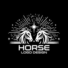 Horse Vector Logo Design