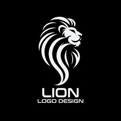 Fototapeta premium Lion Vector Logo Design