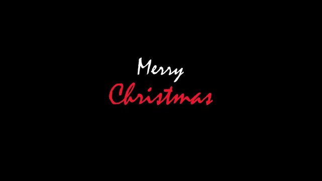 Christmas background animation with text Merry Christmas, Christmas background, Merry Christmas