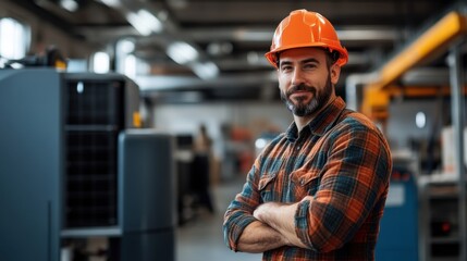 HVAC Technician in Industrial Space