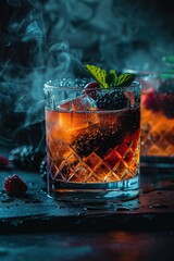 iced cocktail drinks alcohol glass