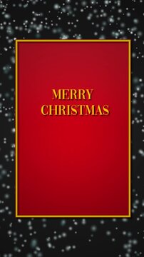 Christmas background animation with text Merry Christmas, Christmas background, Merry Christmas