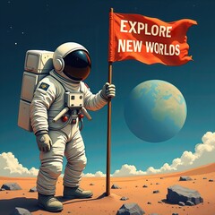 Explore New Worlds Space Adventure